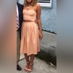 Orange two piece set